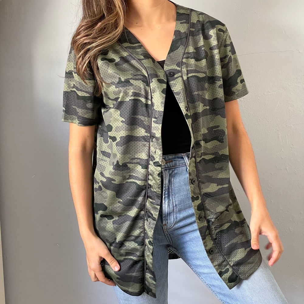Mesh Camo Jersey